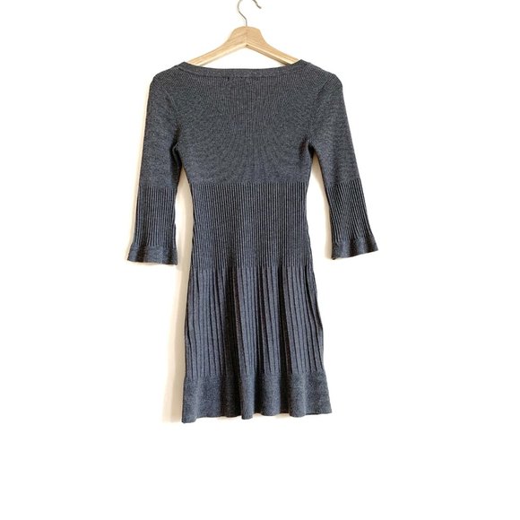 H&M | Mini Knitted Grey Dress - Picture 2 of 6